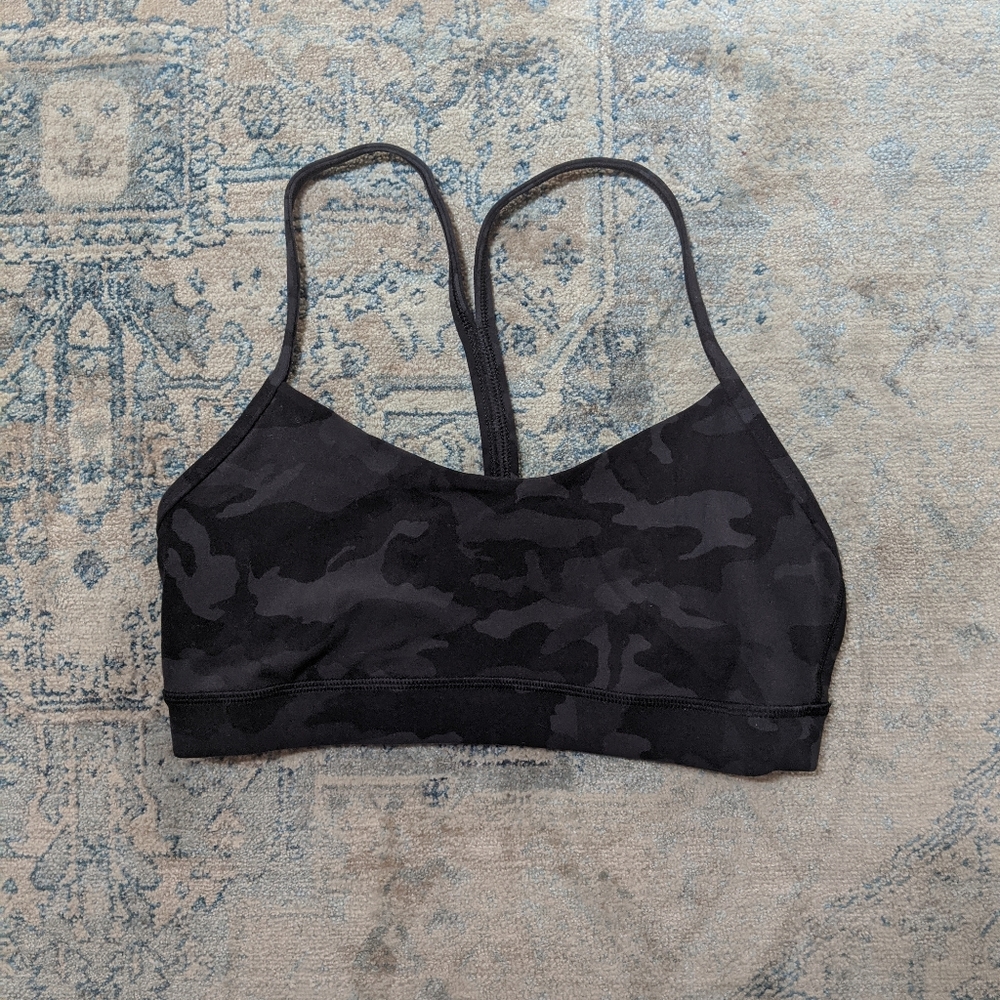 Lululemon Racerback Camo Bra